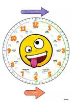Vorschau - Mal- und Bastelvorlagen - Clock faces • Zifferblätter zum Ausschneiden und Basteln - Seite 3