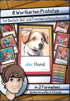 Vorschau - Bildkarten - Wortkarten Tiere PROTOTYP - Deckblatt