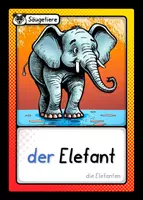 Vorschau - Bildkarten - Wortkarten Tiere PROTOTYP - Seite 3