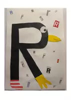 Vorschau - Stationenlernen - Buchstabenbilder basteln - Buchstaben R - Z - Seite 1