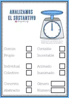 Vista previa - Juegos / Gamificación - Tarros gramaticales - básculas y caramelos para analizar - página 3