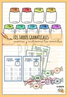 Vista previa - Juegos / Gamificación - Tarros gramaticales - básculas y caramelos para analizar - Portada