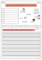Vorschau - Arbeitsblätter - Valentinstag im Unterricht Liebe Hausaufgaben Deutschunterricht Freebie kostenlos Eduki - Seite 1