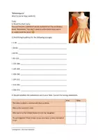 Vorschau - Arbeitsblätter - Short Story Mannequins: Tasks (While Reading) - Deckblatt