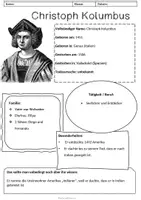 Vorschau - Arbeitsblätter - Christoph Kolumbus - Arbeitsblatt und Steckbrief - Seite 3