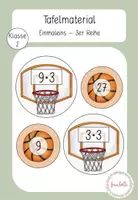 Vorschau - Spiele - Tafelmaterial Einmaleins 3er Reihe - Deckblatt