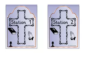 Vorschau - Arbeitsblätter - Unterrichtseinheit Vater Unser Stationenarbeit - Seite 2