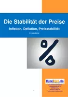 Vorschau - Stundenentwürfe - Die Stabilität der Preise - Inflation, Deflation, Preisstabilität - Deckblatt