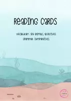 Vista previa - Tarjetas / Manipulativos - Sea Animals Reading Cards - página 2