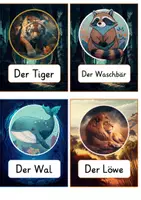 Vorschau - Bildkarten - TIERE - BILDKARTEN (& Bildkarten zum Ausfüllen) - Seite 2
