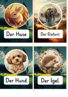 Vorschau - Bildkarten - TIERE - BILDKARTEN (& Bildkarten zum Ausfüllen) - Seite 3