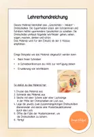 Vorschau - Arbeitsblätter - Drehscheibe: Wortfelder / Wortspeicher I Geschichten - Helden - Seite 1
