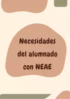 Vista previa - Unidades / Secuencias / Situaciones de Aprendizaje - Necesidades del alumnado NEAE - Portada