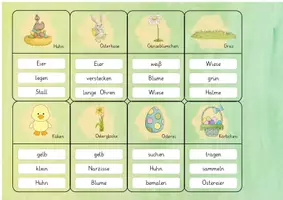 Vorschau - Spiele - Frühling & Ostern: "Sag es nicht!" (Wortschatz-Spiel) - Deutsch - Kl. 2/3 - Seite 3