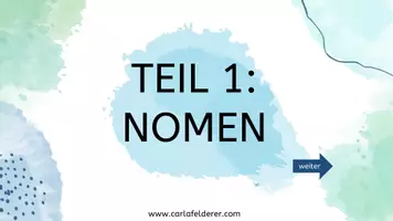 Vorschau - Spiele - Wortarten erkennen: Teil 1 Nomen mit und ohne Silbenschrift - Seite 2