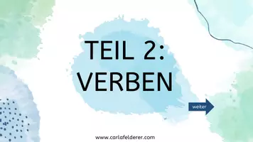 Vorschau - Spiele - Wortarten erkennen: Teil 2 Verben mit und ohne Silbenschrift - Seite 2