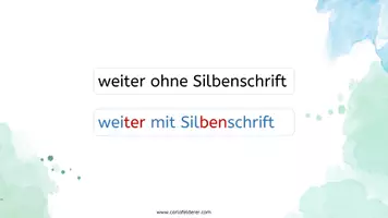 Vorschau - Spiele - Wortarten erkennen: Teil 3 Adjektive mit und ohne Silbenschrift - Seite 3