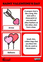 Vista previa - Juegos / Gamificación - SAINT VALENTINE'S DAY - Matching Cards (Colour) - página 1