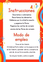 Vista previa - Juegos / Gamificación - Flores de San Valentín - página 1