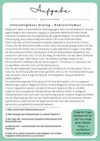 Vorschau - Arbeitsblätter - Interreligiöser Dialog - Exklusivismus - Seite 3
