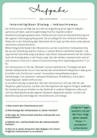 Vorschau - Arbeitsblätter - Interreligiöser Dialog - Inklusivismus - Seite 3