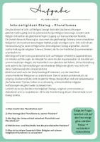 Vorschau - Arbeitsblätter - Interreligiöser Dialog - Pluralismus - Seite 3