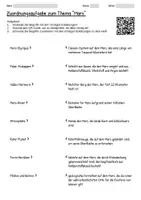 Vorschau - Arbeitsblätter - Arbeitsblätter zum Thema "Mars" + Lösung & MP3 + Mindmap + Infografik - Seite 3