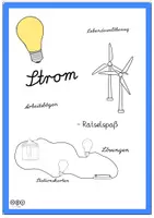 Vorschau - Arbeitsblätter - Strom - Rätselspaß - Deckblatt