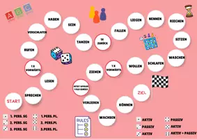 Vorschau - Spiele - Spiel Aktiv & Passiv bilden (Würfelspiel) - Seite 3
