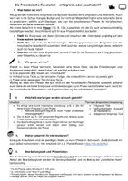 Vorschau - Arbeitsblätter - Die Französische Revolution als Serie - Seite 1