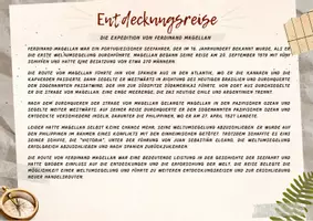 Vorschau - Stundenentwürfe - Entdeckungsreise - Folge den Spuren berühmter Entdecker der Geschichte. Ferdinand Magellan, Christopher Columbus und Vasco da Gama - Seite 1