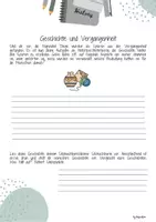 Vorschau - Arbeitsblätter - UR1 Einführung in das Fach Geschichte - 2. Stunde: Abgrenzung Geschichte vs. Vergangenheit (Geschichte schreiben, Zuordnungsaufgabe, Schaubild) - Seite 3