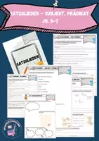Vorschau - Spiele - Materialpaket, Satzglieder - Jg. 5-6 - Seite 1