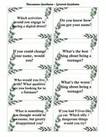 Vorschau - Aufgabenkarten - Speaking Question Cards - General Questions - Seite 3