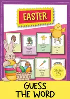Vista previa - Juegos / Gamificación - Easter: Guess the word; juego de vocabulario (Inglés) - Portada