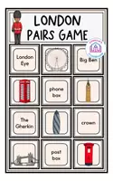 Vorschau - Spiele - London - Pairs Game - Deckblatt