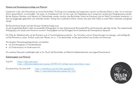 Vorschau - Fördermaterial/Inklusion - Klammerkarte Lesesynthese Ü/ü - Seite 2