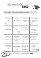 Vorschau - Arbeitsblätter - Referendariat Bingo - zum Abschluss des Referendariats Grundschule - Seite 2