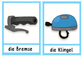 Vorschau - Bildkarten - Bildkarten Fahrrad (Wort-Bild-Material) Tafelmaterial - Seite 2