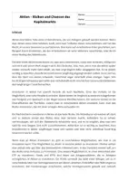 Vorschau - Arbeitsblätter - Aktien – Risiken und Chancen des Kapitalmarkts - Seite 3