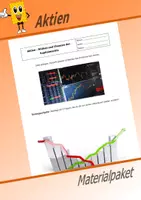 Vorschau - Arbeitsblätter - Aktien – Risiken und Chancen des Kapitalmarkts - Deckblatt