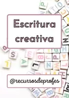 Vista previa - Hojas de trabajo - Escritura creativa - Imagina que... - Portada
