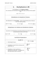 Vorschau - Arbeitsblätter - 4 Grundrechnungsarten ℕ - Seite 2