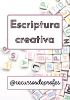 Vista previa - Hojas de trabajo - Escriptura creativa (CAT) - Portada