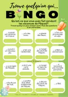Vorschau - Arbeitsblätter - Trouve quelqu'un qui - Bingo des vacances de Pâques - Osterferien(Französisch) - Seite 3