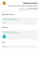 Vorschau - Arbeitsblätter - evaluation sheet to analyse, skill files, assessment sheet, operators - Seite 2
