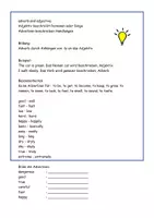 Vorschau - Arbeitsblätter - Adverb oder Adjektiv? Aufgaben Lösung Merkblatt - Seite 2