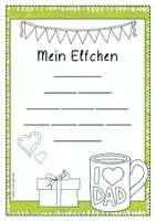 Vorschau - Arbeitsblätter - Elfchen zum Vatertag (z.B. als Vatertagsgeschenk) - Seite 2