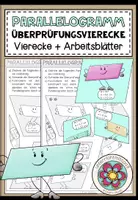 Vorschau - Arbeitsblätter - PARALLELOGRAMM - Materialpaket - Seite 1