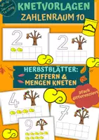 Vorschau - Fördermaterial/Inklusion - Knetvorlagen: Herbstblätter / ZR 10 - Deckblatt